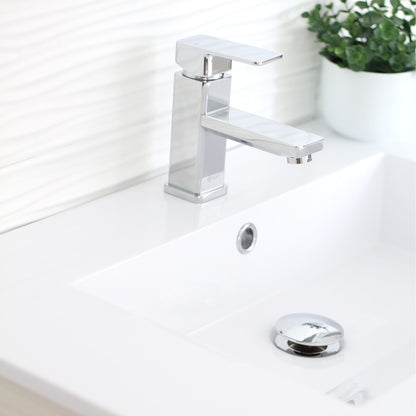 Stylish Pop-Up Drain with Overflow D-701C