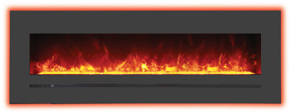 Sierra Flame Wm-fml-60-6623-stl Linear Electric Fireplace