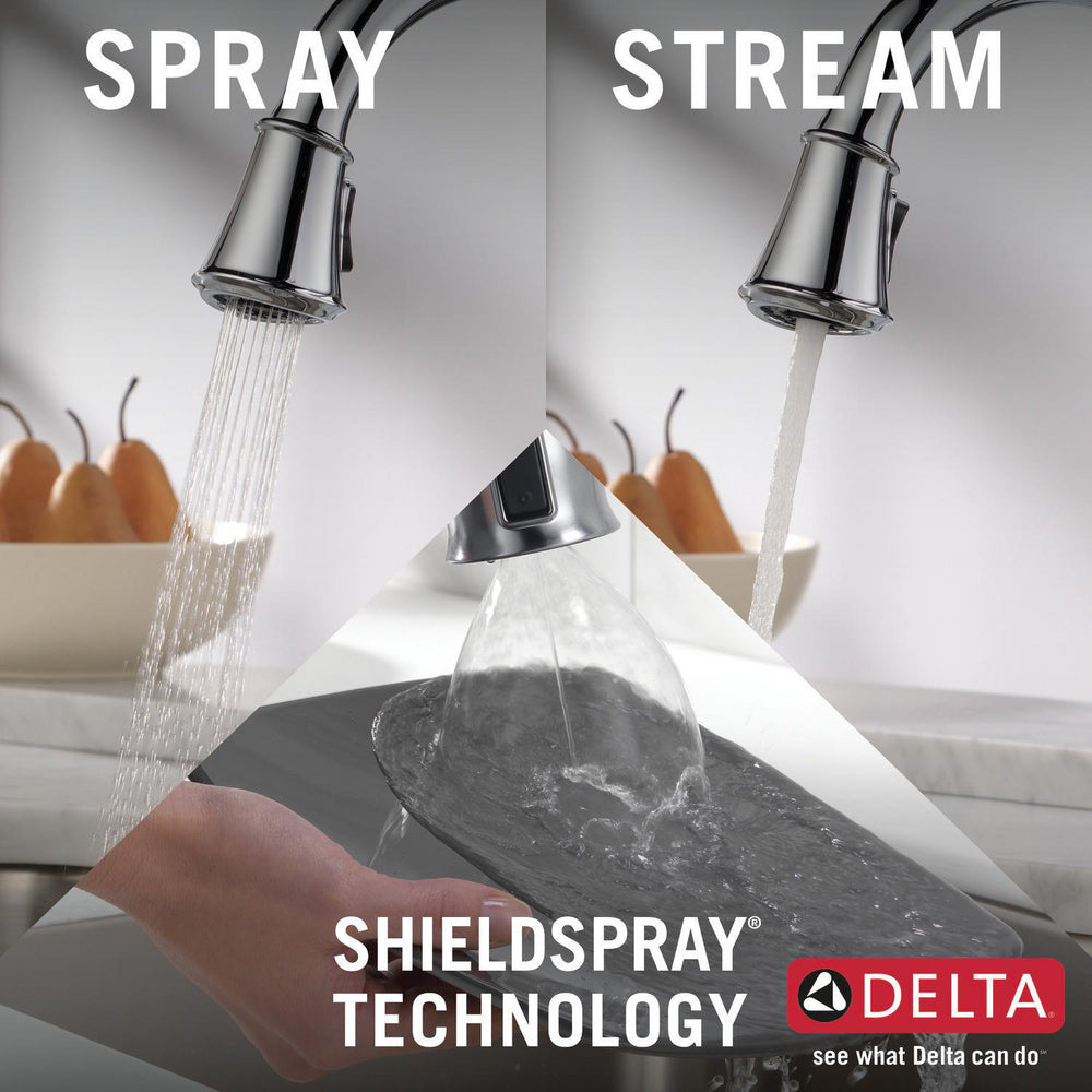 Delta CASSIDY Single Handle Pulldown Kitchen Faucet
