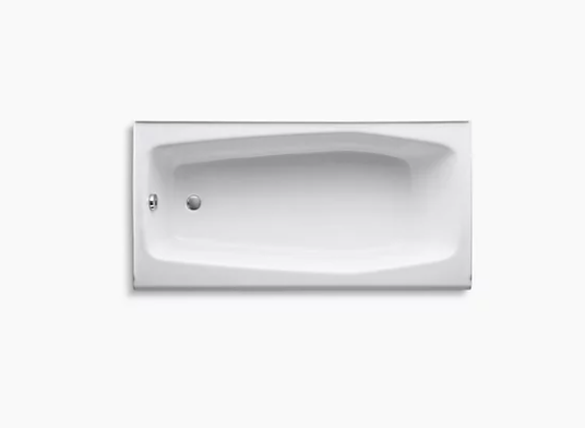Kohler Villager60" X 30-1/4" Alcove Bath With Integral Apron and Left-hand Drain