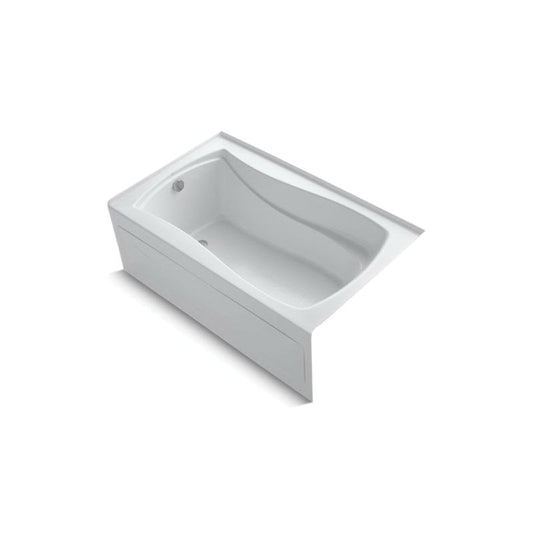 Kohler Mariposa 60" x 36" alcove bath with integral apron, integral flange and left-hand drain  -White