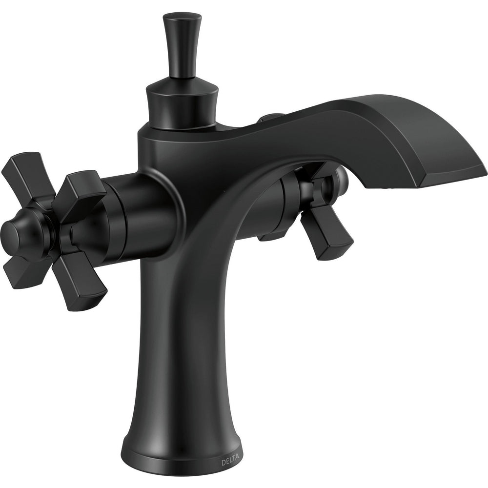 Delta Dorval Two Handle Single Hole Monoblock Bathroom Faucet