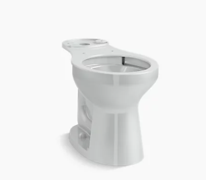 Kohler Cimarron Comfort Height Round-front Chair-height Toilet Bowl - Ice Grey