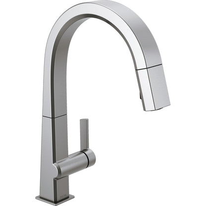 Delta Pivotal Single Handle Pull Down Kitchen Faucet
