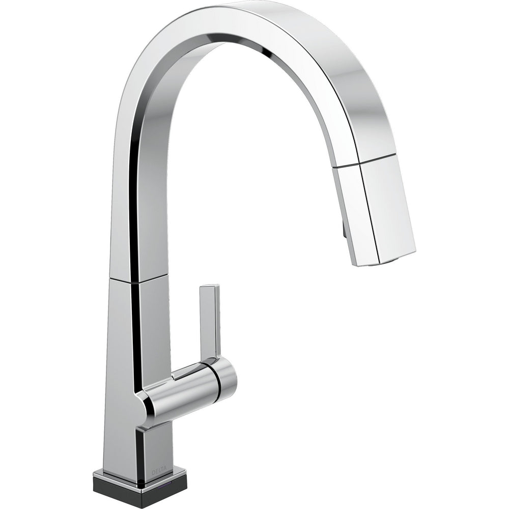 Delta Pivotal Single Handle Pull Down Kitchen Faucet With Touch2O Technology