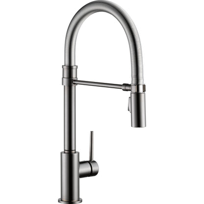 Delta TRINSIC PRO Single Handle Pull-Down Kitchen Faucet With Spring Spout