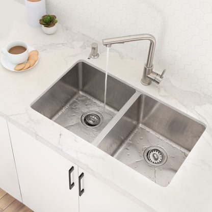 Stylish 3.5" Stainless Steel Strainer with Removable Basket, Strainer Assembly ST-05