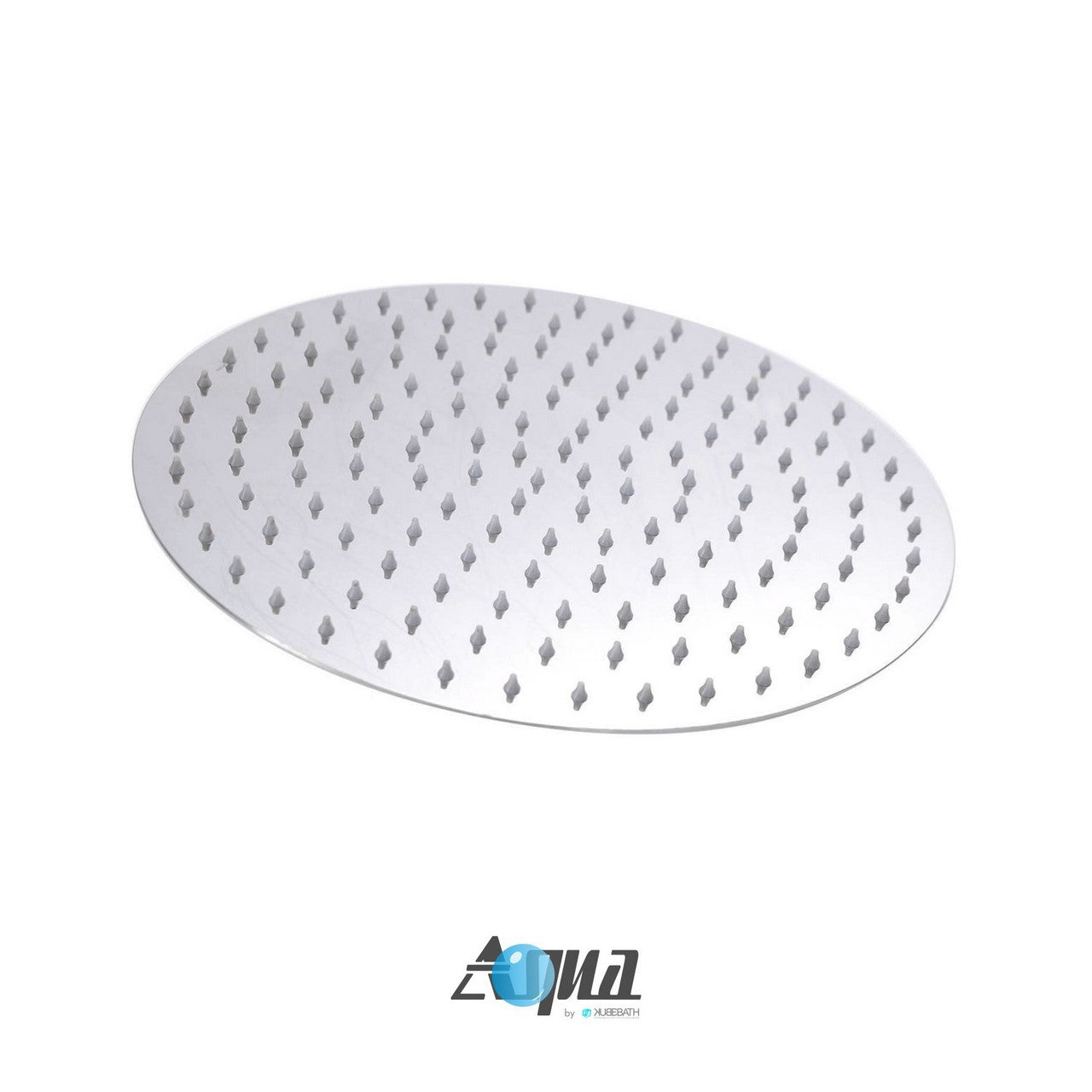 Kube Bath Aqua Rondo by Kube Bath 12" Round Rain Shower Head