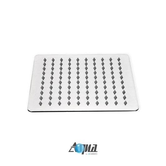 Kube Bath Aqua Piazza by Kube Bath 8" Super Slim Square Rain Shower Head