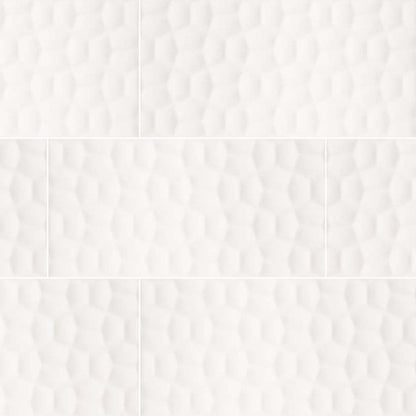 MSI Backsplash and Wall Tile Adella Viso White 12" x 24" Satin Matte