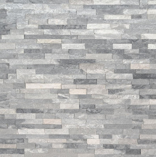 MSI Hardscaping Stacked Stone Panel Alaska Gray Mini 4.5" x 16"