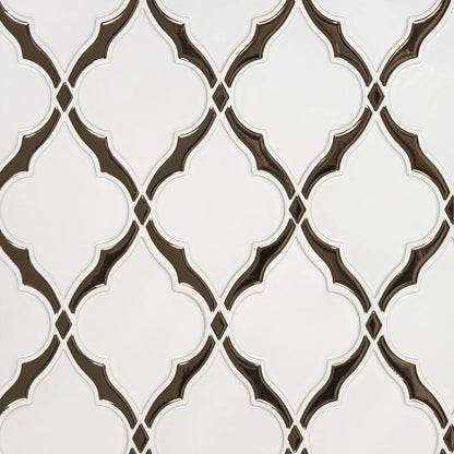 MSI Backsplash and Wall Tile Victorian Light Arabesque Glossy 8mm