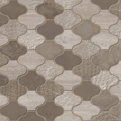 MSI Backsplash and Wall Tile Arctic Storm Arabesque Multi Finish