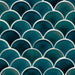 MSI Backsplash and Wall Tile Azul Scallop Ceramic Tile 8mm