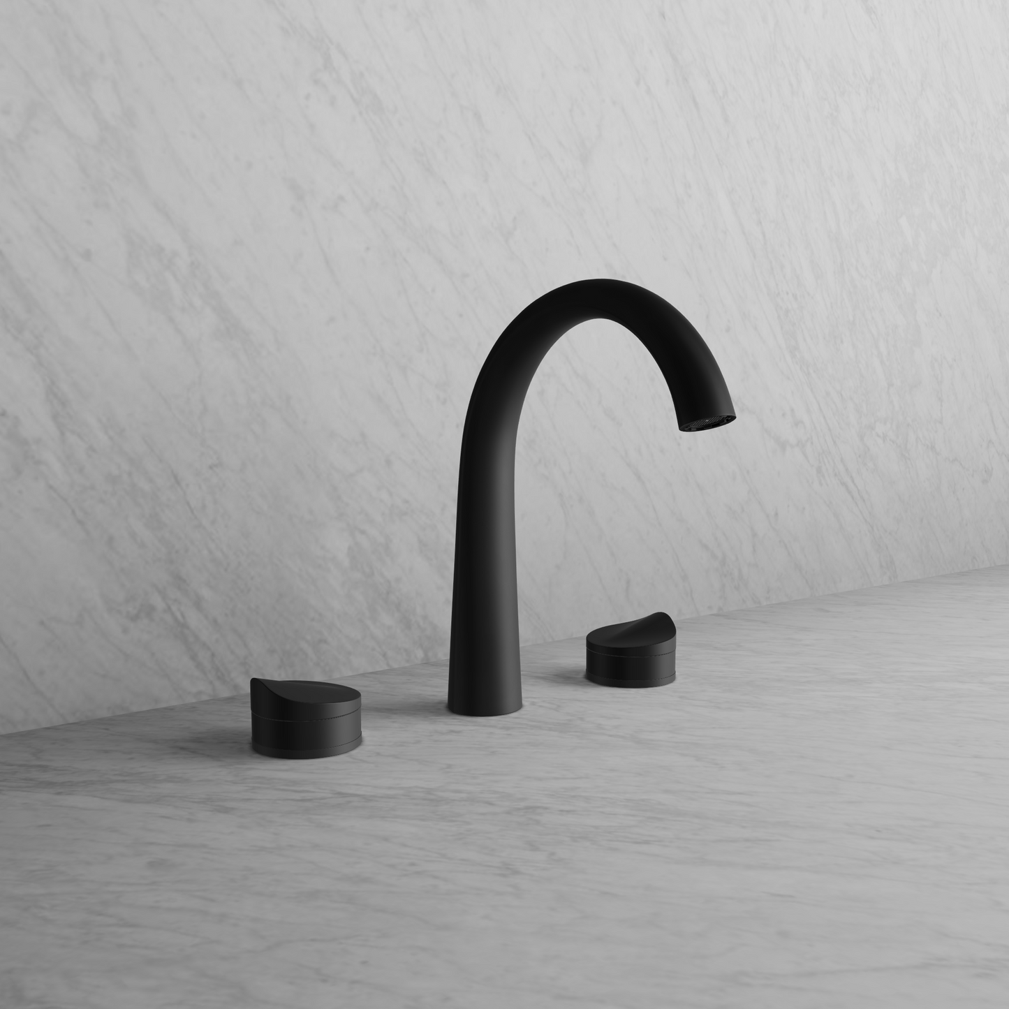 Baril 8" C/c Lavatory Faucet with Drain Included (FLORA) - UNIFORM