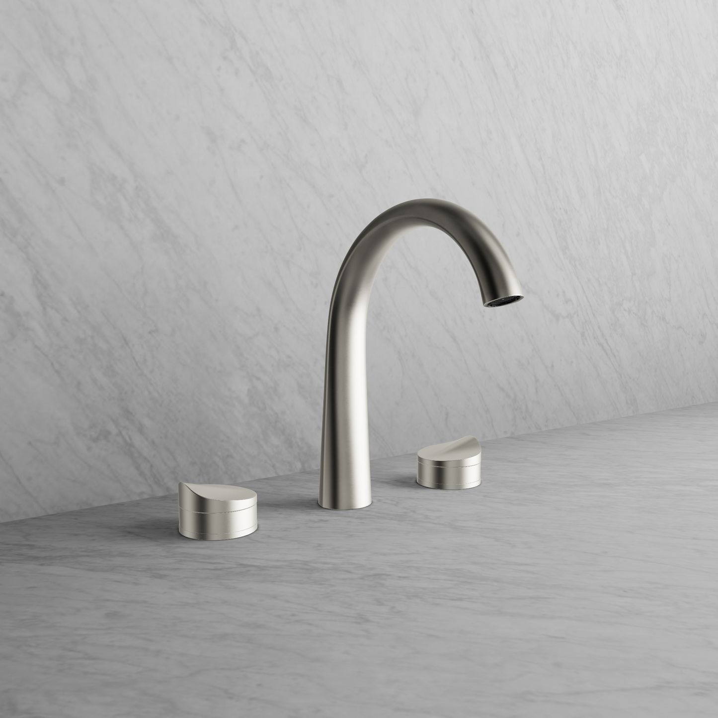 Baril 8" C/c Lavatory Faucet with Drain Included (FLORA) - UNIFORM