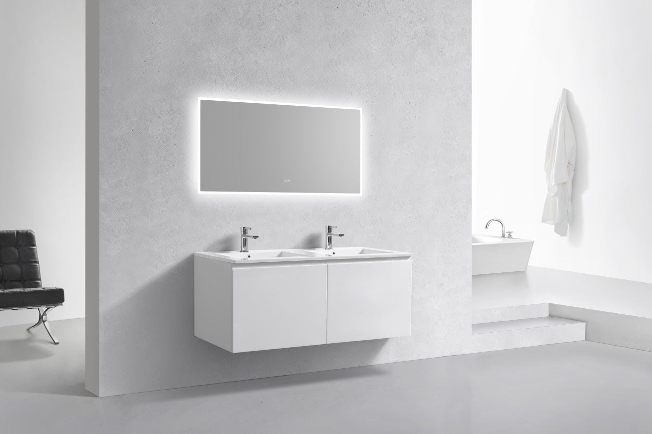 Kube Bath 48″ Double Sink Balli Modern Bathroom Vanity