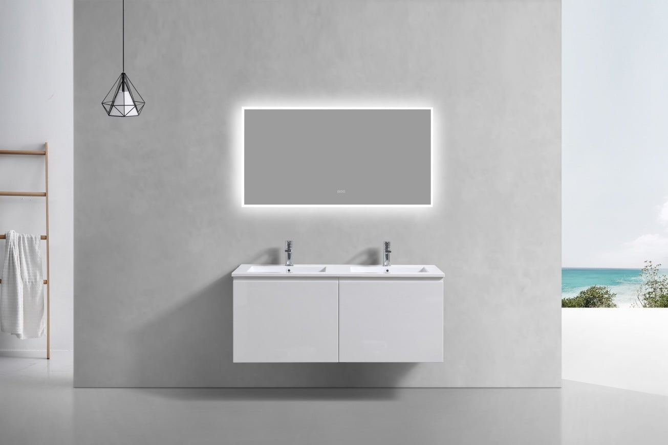 Kube Bath 48″ Double Sink Balli Modern Bathroom Vanity