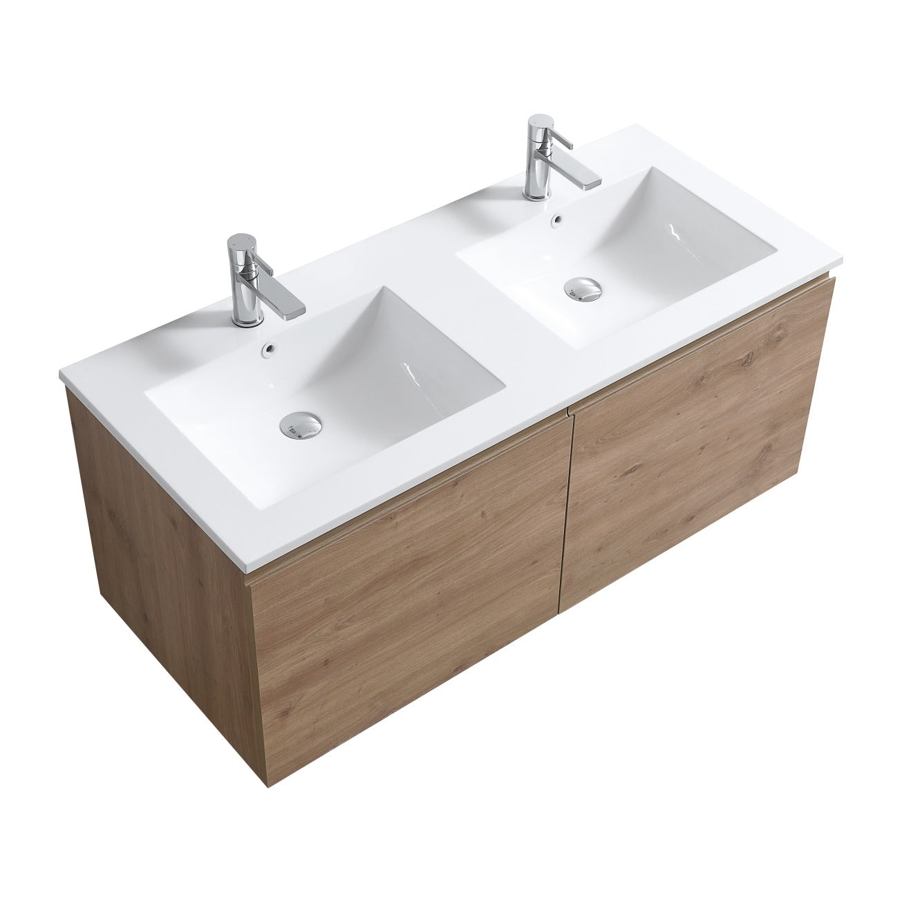 Kube Bath 48″ Double Sink Balli Modern Bathroom Vanity