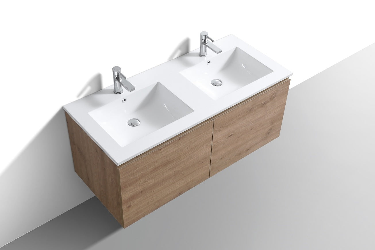 Kube Bath 48″ Double Sink Balli Modern Bathroom Vanity