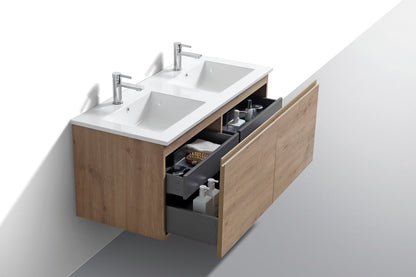 Kube Bath 48″ Double Sink Balli Modern Bathroom Vanity