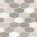 MSI Backsplash and Wall Tile Bellagio Blend Elongated Hexagon Honed Marble Tile 12