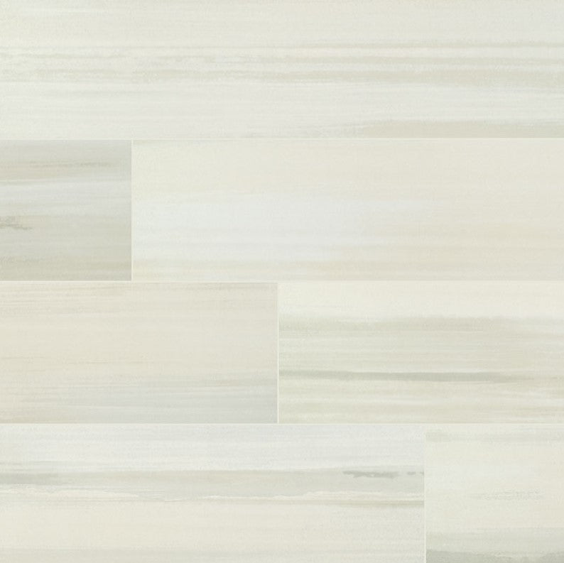 MSI Watercolor Bianco Porcelain Tile Matte 6" x 36"