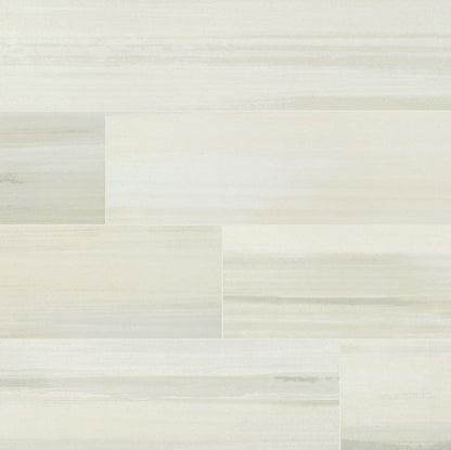 MSI Watercolor Bianco Porcelain Tile Matte 6" x 36"