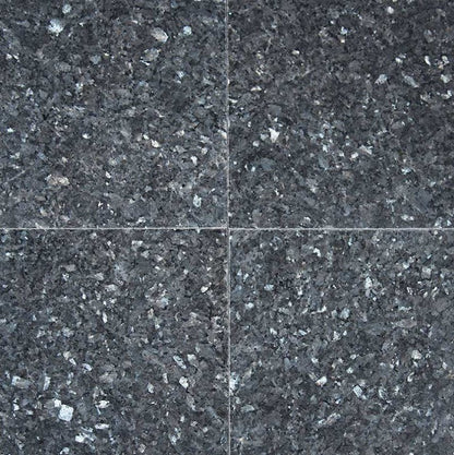 MSI Blue Pearl Silver Granite Polished 12" x 12" 10mm