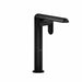 Riobel Ciclo Traditional Single Hole Lavatory Faucet .5 GPM- Black With Knurled Lever Handles