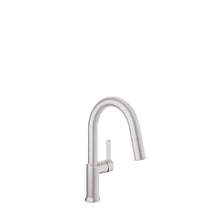 Baril Single Hole Kitchen Faucet for Island / Bar With 2 Jet Pull-out Spray (H13)