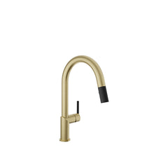 Baril Single Hole Kitchen Faucet With 2 Jet Pull-out Spray