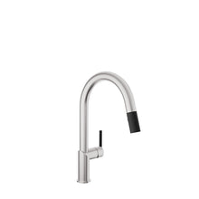 Baril Single Hole Kitchen Faucet With 2 Jet Pull-out Spray