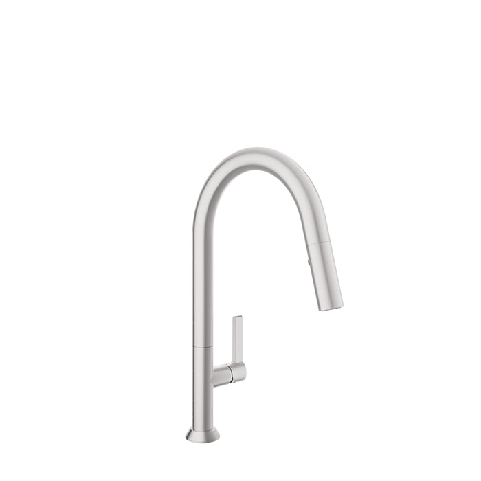Baril  High Single Hole Kitchen Faucet With 2 Jet Pull-out Spray (H16 ARTE)