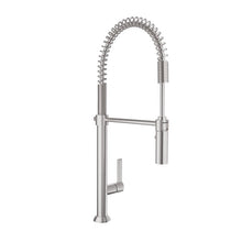 Baril Industrial Style Single-Hole Kitchen Faucet With 2-Function Spray (TECH VI 9380)