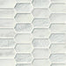 MSI Backsplash and Wall Tile Calypso Picket Pattern Glass Mosaic Tile 12