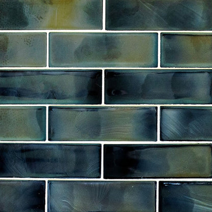 MSI Backsplash and Wall Tile Carbonita Subway Glass Tile 11.75" x 11.75"