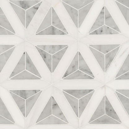 MSI Backsplash and Wall Tile Carrara White Faceted Polished