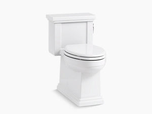 Kohler - Tresham Comfort Height One-piece Compact Elongated 1.28 gpf Chair Height Toilet With Right-hand Trip Lever, and Quiet-close Seat