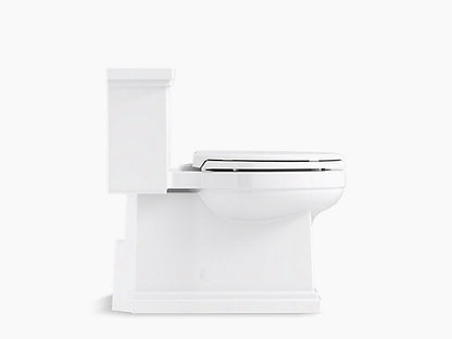 Kohler - Tresham Comfort Height One-piece Compact Elongated 1.28 gpf Chair Height Toilet With Right-hand Trip Lever, and Quiet-close Seat