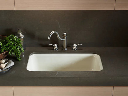 Kohler - Bakersfield Undermount Single-bowl Kitchen Sink With 5 Faucet Holes 31" X 22" X 8-5/8"