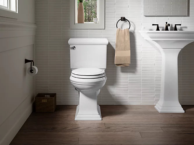 Kohler - Memoirs Classic Comfort Height Two-piece Elongated 1.6 gpf Chair Height Toilet