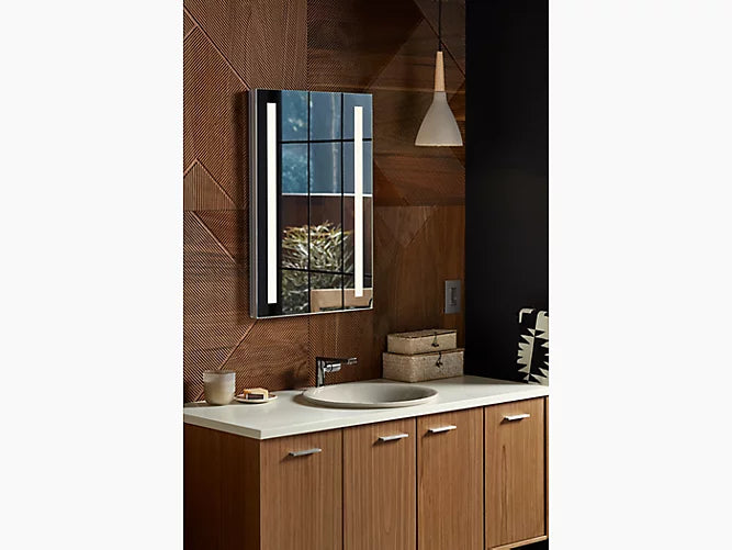 Kohler - Verdera Lighted Medicine Cabinet, 20" W X 30" H