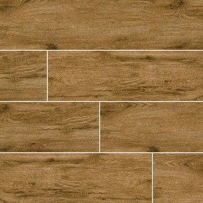 MSI Celeste Nutmeg Wood Look Ceramic Tile 8" x 40"