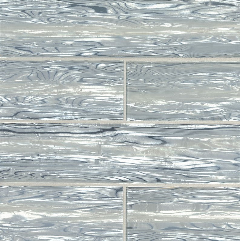 MSI Backsplash and Wall Tile Chilcott Treasure Glossy Glass Tile 3" x 12" 8mm