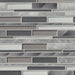 MSI Backsplash and Wall Tile Cityscape Interlocking Glass and Metal Tile 12