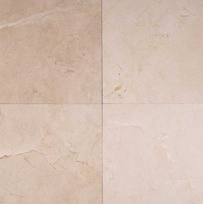 MSI Crema Marfil Classic Polished Marble Tile 18" x 18"
