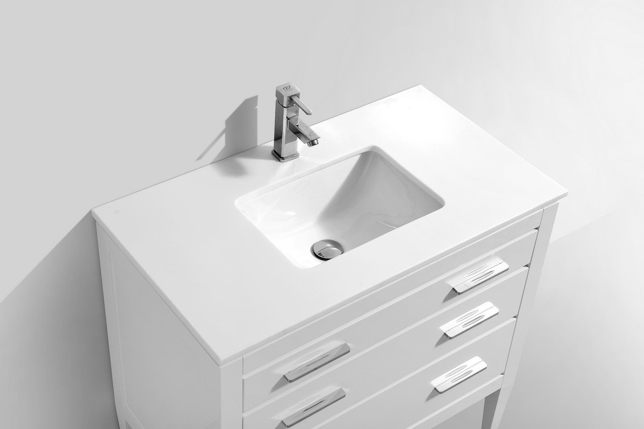 Kube Bath Eiffel Vanity Collection Single Sink and Double Sink