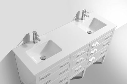 Kube Bath Eiffel Vanity Collection Single Sink and Double Sink