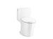 Kohler Veil One-piece Elongated Dual-flush Toilet With Skirted Trapway